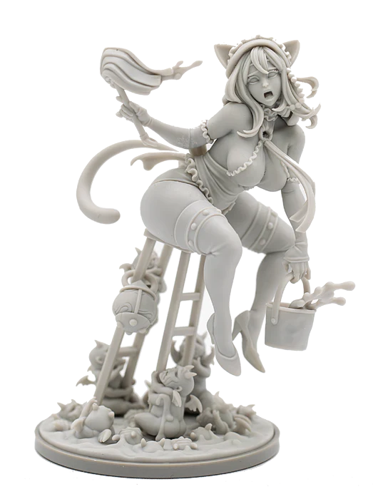 Neko Twilight Knight Maid - Painter's Scale