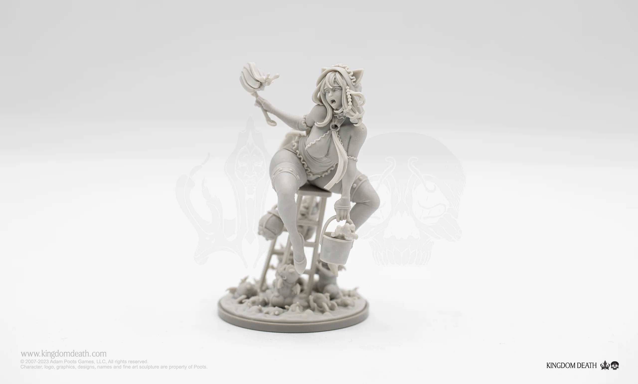 Neko Twilight Knight Maid - Painter's Scale - Image 4
