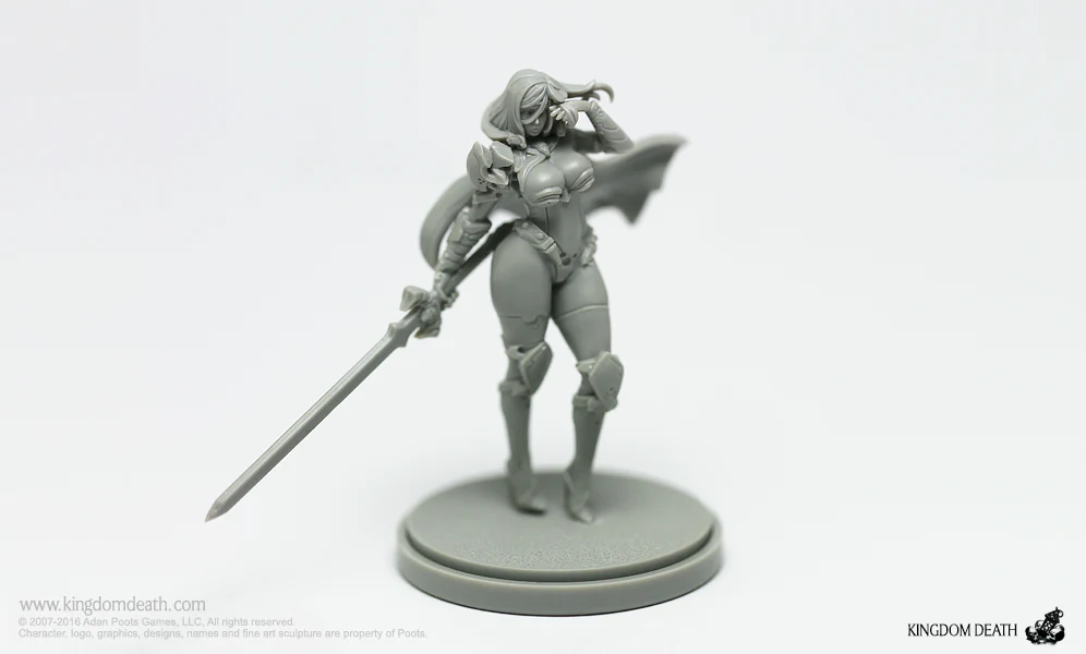 Pinup Sci-fi Twilight Knight - Image 3
