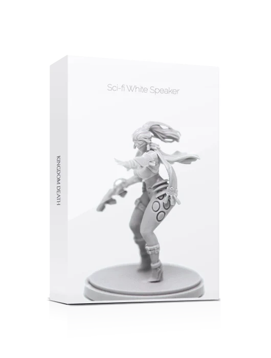 Sci-fi White Speaker